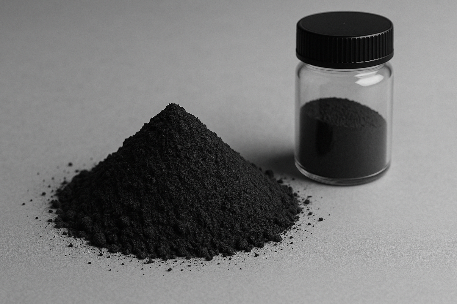 Graphene powder and it's container
