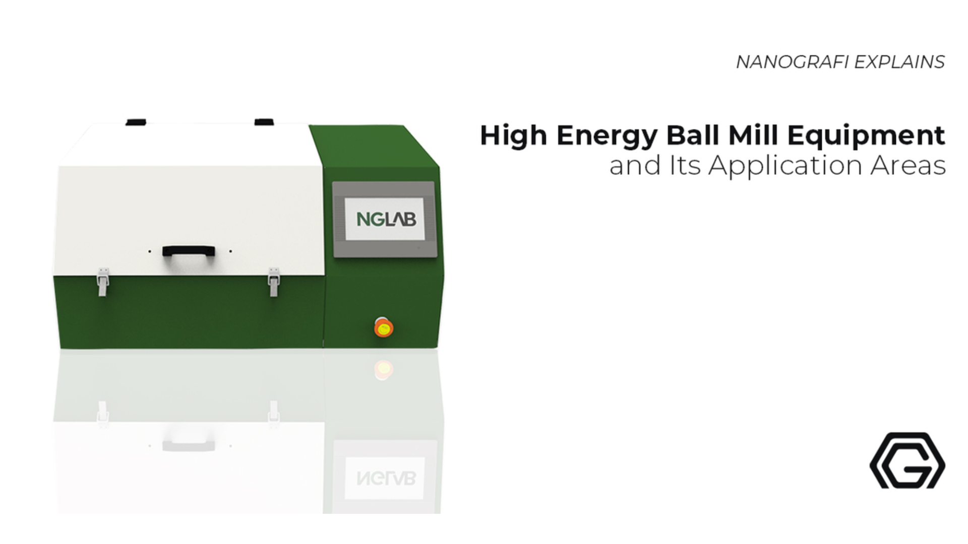 High energy ball mill equipment and Its application areas