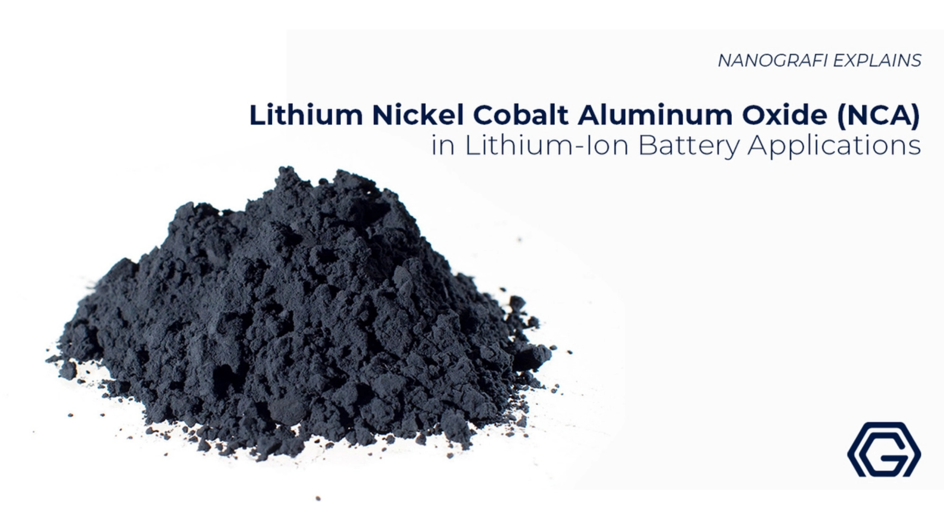 Lithium Nickel Cobalt Aluminum Oxide (NCA) in Lithium-Ion Battery Applications